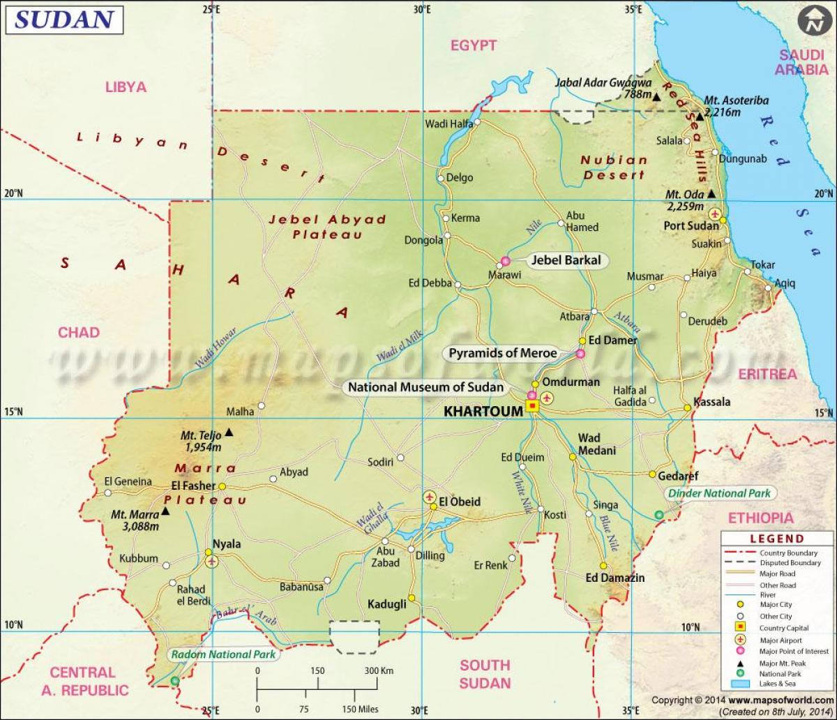 რუკა სუდანი